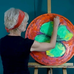 Lâchez-prise avec un porte-bonheur à l'acrylique