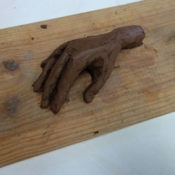 La Sculpture : Ma main