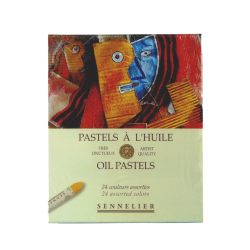 Coffret de 24 Pastels à l'huile Sennelier
