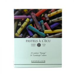 Coffret de 24 Pastels à l'écu Sennelier - Paysage