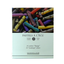 Coffret de 24 Pastels à l'écu Sennelier - Paysage