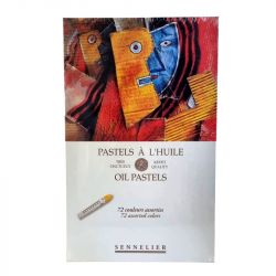 Coffret de 72 Pastels à l'huile Sennelier