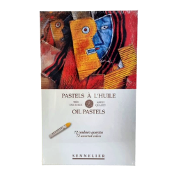 Coffret de 72 Pastels à l'huile Sennelier