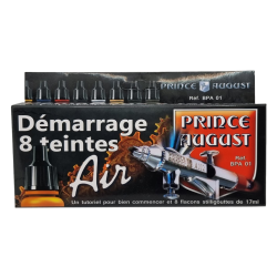 Coffret de demarrage aero 8 teintes - Prince august