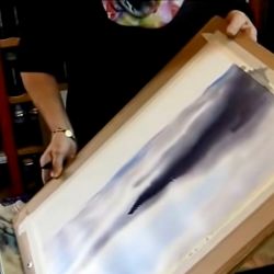 Peinture sous vos yeux avec Dominique Darras : comment peindre un ciel à l'aquarelle ?