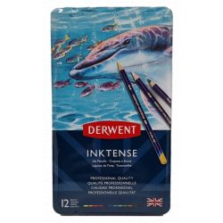 Boite de crayons Inktense - Derwent x12