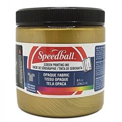 Encre Sérigraphie pour tissus opaques 236ml - Speedball