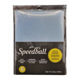 Transparent sérigraphie - Speedball