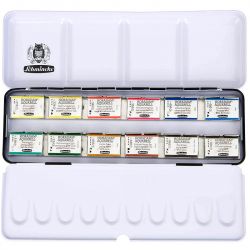 Boîte en métal aquarelle extra-fine Horadam 12 godets - Schmincke