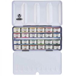 Boîte en métal aquarelle extra-fine Horadam 24 godets - Schmincke