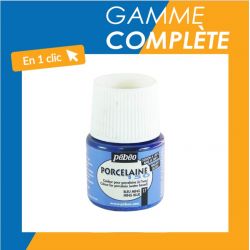 Gamme complète Peinture Porcelaine 150 Pebeo 45ml