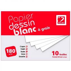 Pochette Dessin à grain 180g/m²