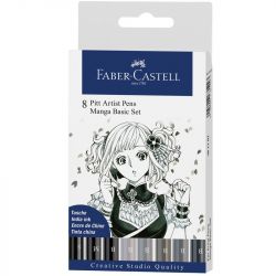 Set 8 Pitt Manga basic - Faber - Castell