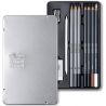 Set esquisse Winsor et Newton boite métal x10