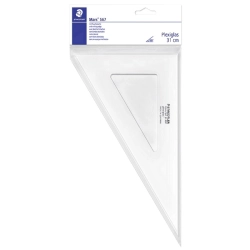 Equerre 60°  31cm avec bords anti-taches - Staedtler