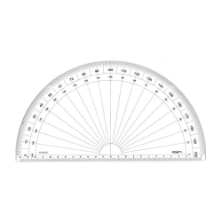 Rapporteur Graphoplex demi cercle Grades