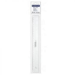 Règle plate plexiglas - staedtler 30 cm