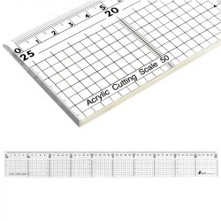 Regle quadrillee 50cm