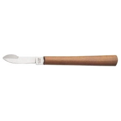 Couteau grattoir manche bois lame acier