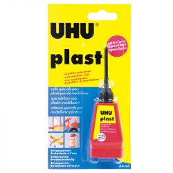 Colle spéciale plastiques Uhu plast 34ml