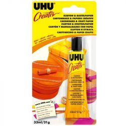 Uhu creativ carton papier 33ml