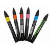 Marqueur Promarker assortiment de 6 tons Vibrants - Winsor & Newton