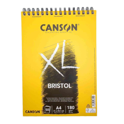 Bloc Canson XL spiralé - Bristol 180g
