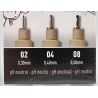 Feutre calibré Pigma Micron x3 noirs