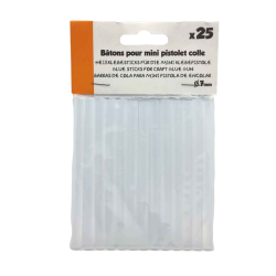 Bâton colle pour mini pistolet x25 - Cléopatre