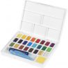 Boite aquarelle fine de 24 1/2 godets Creative Studio - Faber-Castell