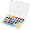Boite aquarelle fine de 24 1/2 godets Creative Studio - Faber-Castell