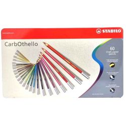 Boite métal de crayon Pastel x60 CarbOthello - Stabilo