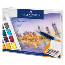 Boite aquarelle fine de 36 1/2 godets Creative Studio - Faber-Castell