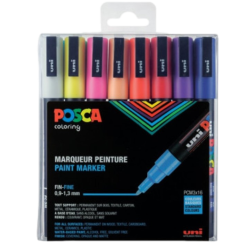 Coffret de 16 marqueurs PC3M - Posca