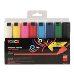 Coffret de 8 marqueurs PC7M - Posca