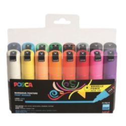 Coffret de 16 marqueurs Posca PC - 7M