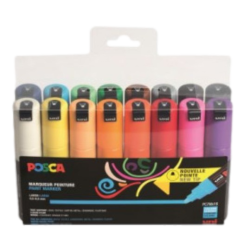 Coffret de 16 marqueurs Posca PC - 7M