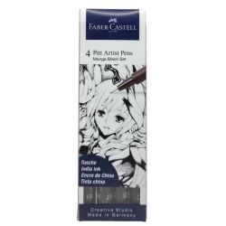 Set 4 Pitt Manga basic - Faber - Castell