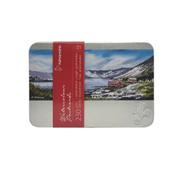 Coffret 30 cartes postales grain torchon - Hahnemuhle