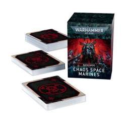 Datacards: Chaos Space Marines (Anglais)