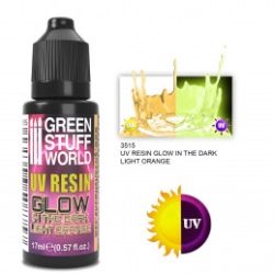 RÉSINE ORANGE CLAIR ULTRAVIOLETTE - GLOW 17ML