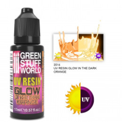 RÉSINE ORANGE ULTRAVIOLETTE - GLOW 17ML