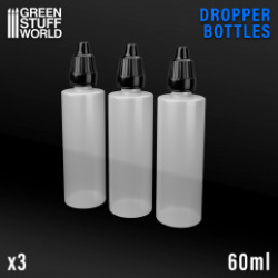 BOUTEILLES DE 60ML PACK X3