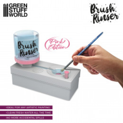 DISTRIBUTEUR D'EAU ROSE - BRUSH RINSER