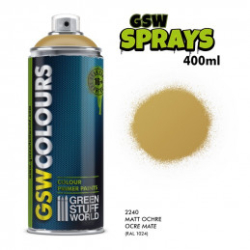 SPRAY COULEURS OCRE MAT 400ML