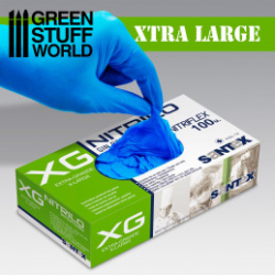 GANTS EN NITRILE - EXTRA GRAND