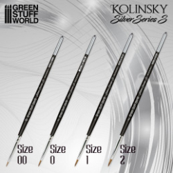 SILVER SERIES (S) - SET DE PINCEAUX KOLINSKY (SERIE-S)