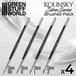 SILVER SERIES SET DE PINCEAUX KOLINSKY