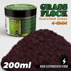 HERBE STATIQUE 4-6MM- SCORCHED BROWN - 200ML