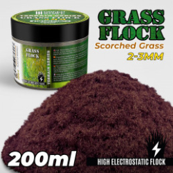 HERBE STATIQUE 2-3MM- SCORCHED BROWN - 200ML